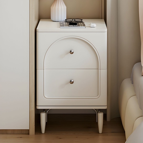 Tủ đầu giường phong cách Bắc Âu hiện đại 