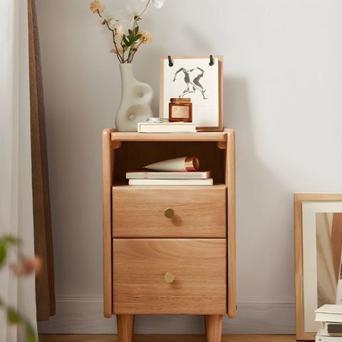 Tủ Đầu Giường Gỗ Tự Nhiên - Thiết Kế Tối Giản & Tiện Dụng
