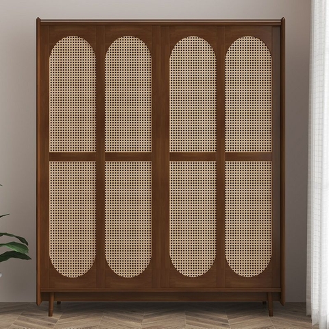 Tủ Quần Áo 4 Cánh Mây Sang Trọng Đẳng Cấp