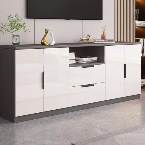 Kệ tivi cao kèm tủ KTV04