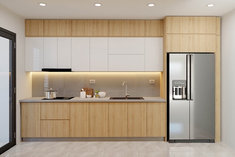 Tủ bếp hiện đại mã TB01