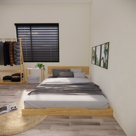 Mã giường M11A Giường bệt có tựa đầu giường