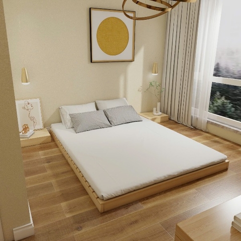 Giường Ngủ Phong Cách Nhật Tối Giản DV09