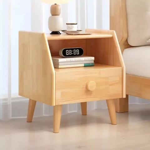 Tab Đầu Giường Gỗ Tự Nhiên - Tiện Lợi & Thanh Lịch 