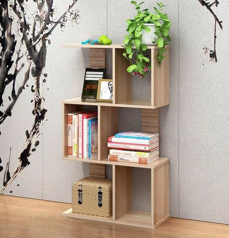 Kệ Sách Gỗ MDF Trang Trí Đa Năng Hiện Đại 
