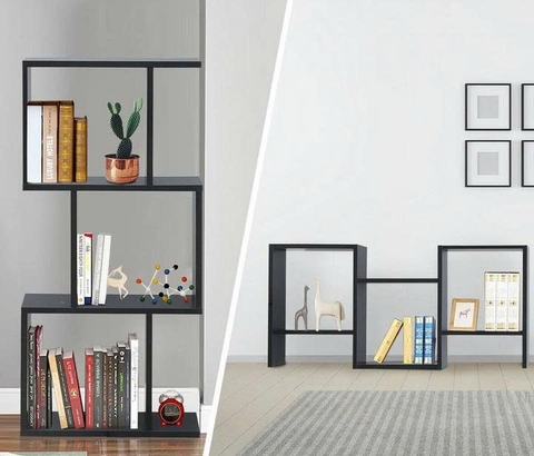 Kệ Sách Gỗ MDF Trang Trí Đa Năng Hiện Đại 