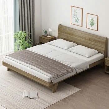Giường Ngủ Gỗ MDF Hiện Đại Phong Cách Bắc Âu