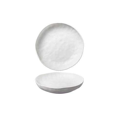 101034 - Đĩa sứ Baralee ORNA Plain Deep Coupe Plate 21 cm (8 1/4