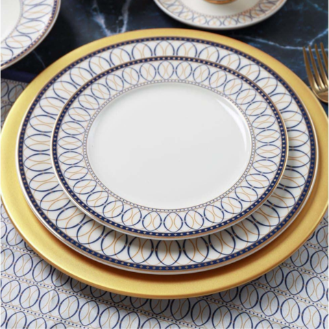 Đĩa sứ Baralee Poem Flat Plate 27cm