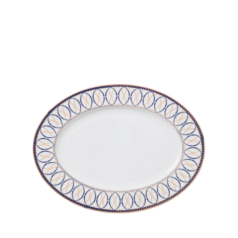 Đĩa sứ Baralee Poem Oval Plate 36cm