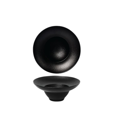 Bát/chén sứ Baralee FINE PLUS Elite Deep Bowl 21cm Wide Arch Rim Black Sand