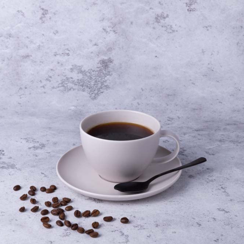 Ly sứ Baralee FINE PLUS Coupe Cup 250ml Light Grey Sand