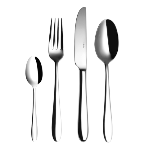 Nĩa inox Sola Switzerland Turin all mirror Table fork - Dày 3.8mm