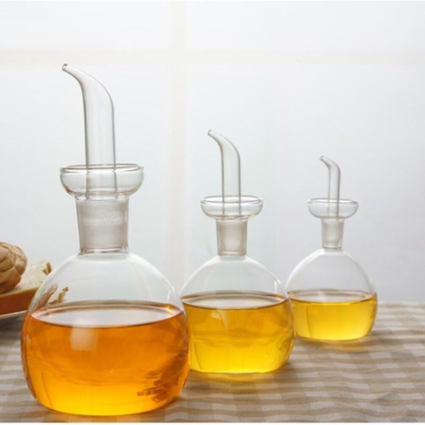Chai thủy tinh Luigi Bormioli Aromatic oil round bottle, 250ml