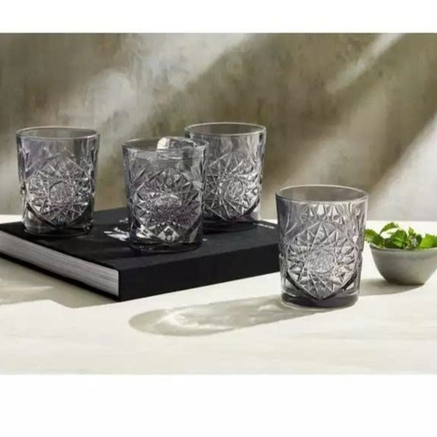 1006367 - Ly thủy tinh Onis ICON Colour box/6 DOF Tumbler Grey (Autumn/Winter) 350ml