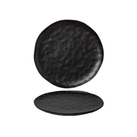 101052-L030 - Đĩa sứ Baralee ORNA Black Coupe Plate 26 cm (10 1/4