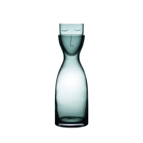 Set Bình và ly phale không chì Nude Mr. & Mrs. Night Set màu xanh 700ml & 170ml