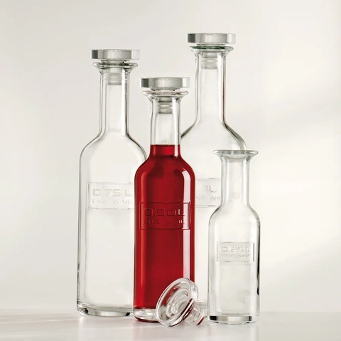 Chai thủy tinh Luigi Bormioli Optima F.Wine Bottle W/Ce l 250ml