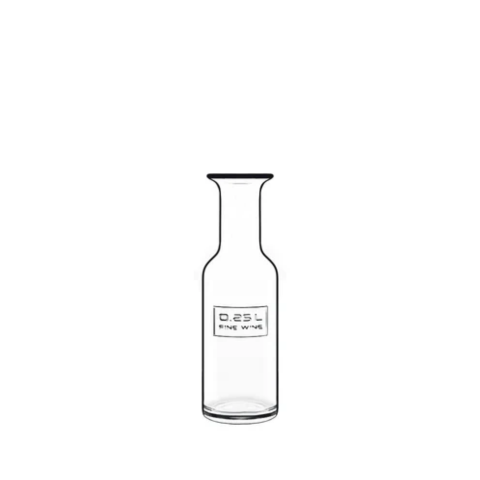 Chai thủy tinh Luigi Bormioli Optima F.Wine Bottle W/Ce l 250ml
