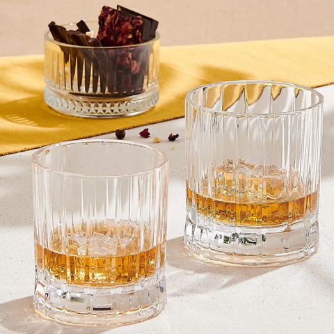 Ly pha lê không chì Nude Wayne whiskey 330ml