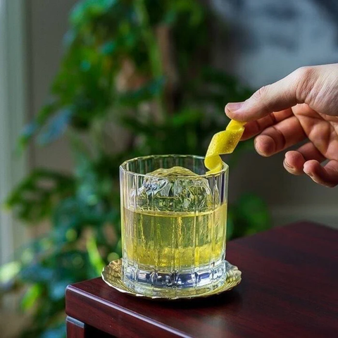 Ly pha lê không chì Nude Wayne whiskey 330ml