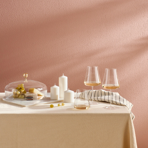 Ly pha lê không chì Nude Stem Zero Volcano white wine700ml