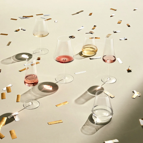 Ly pha lê không chì Nude Stem Zero Volcano white wine700ml