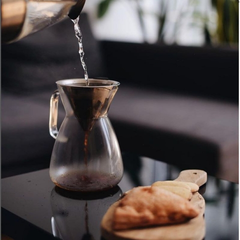 Bình thủy tinh Luigi Bormioli Pour Over Coffee Kit 1000ml