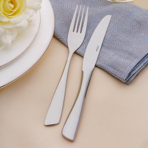 Nĩa Sola Switzerland Pure all mirror Table fork - Dày 4mm