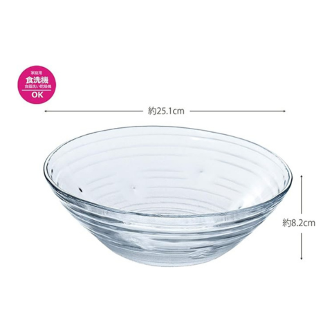 Bát thuỷ tinh Toyo Sasaki Minamo Bowl