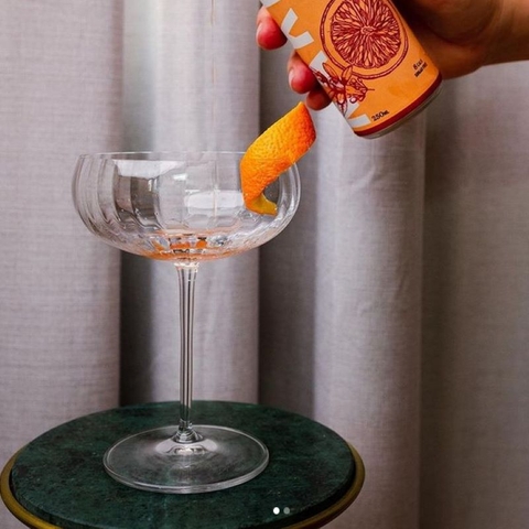 Ly pha lê Luigi Bormioli Speakeasies Swing Champag. 300ml