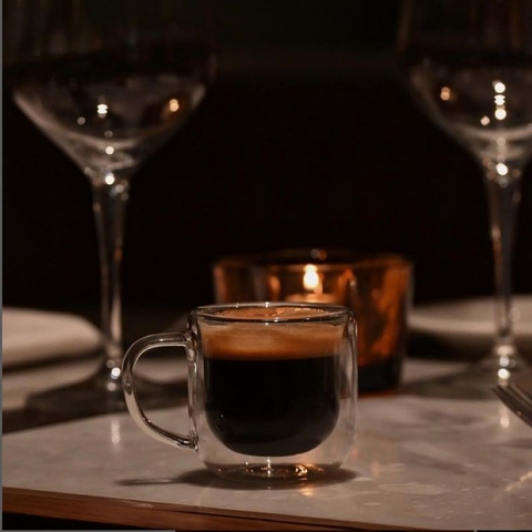 Ly hai lớp Luigi Bormioli Thermic Glass Sublime Espresso 85ml