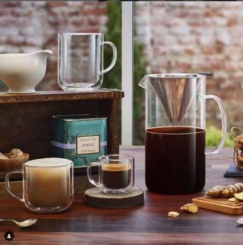 Bình thủy tinh Luigi Bormioli Thermic Glass Sub.Pour Coffee 1800ml