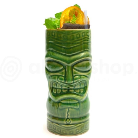 Ly sứ Libbey TIKI  TUMBLER - GREEN 20 OZ, 592ml