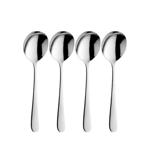 Set 4 Thìa inox Amefa Austin Round Soup Spoon