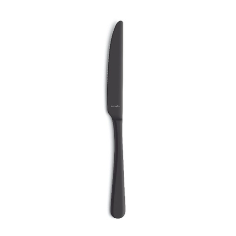 Dao inox Amefa Austin Pvd Black Table Knife