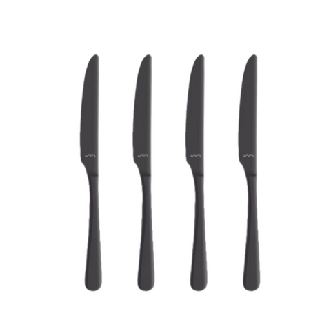 Set 4 Dao inox Amefa Austin Pvd Black Dessert Knife