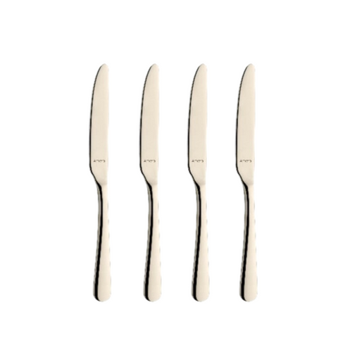 Set 4 Dao inox Amefa Austin Pvd Champagne Dessert Knife