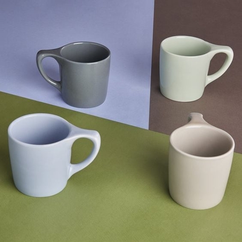 Ly sứ NotNeutral Lt Gray LINO 12oz Coffee Mug, 355ml
