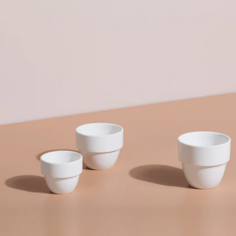 Ly sứ ACME Medium Taster Cup Kawakawa (Dark Green), 210ml