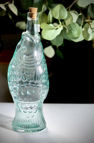 Chai thủy tinh tái chế VSM Botella Pez T/C 1100ml