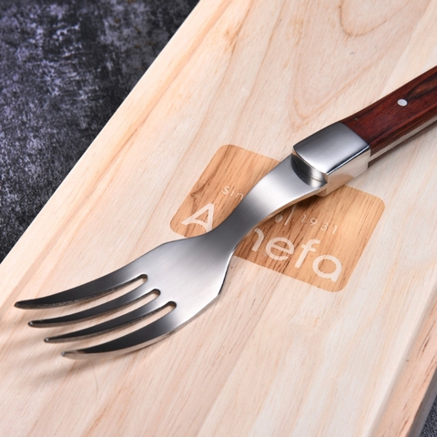 Nĩa inox Amefa Steak Fork Brown