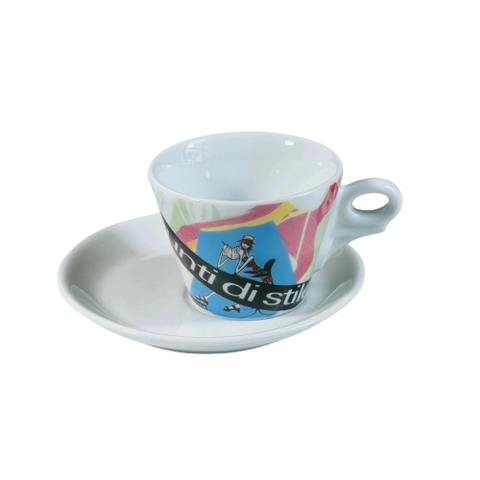 Bộ Ly sứ Ancap Cappuccino Passerella Italiana Sogg.2, 180ml