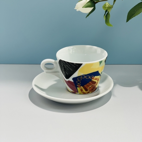 Bộ Ly sứ Ancap Cappuccino Passerella Italiana Sogg.2, 180ml