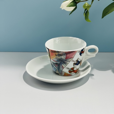 Bộ Ly sứ Ancap Cappuccino Passerella Italiana Sogg.4, 180ml