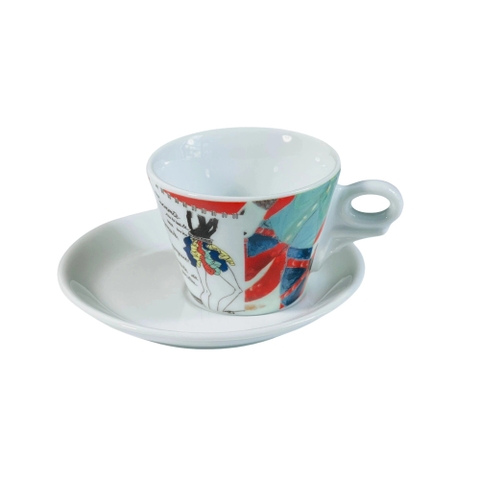 Bộ Ly sứ Ancap Cappuccino Passerella Italiana Sogg.6, 180ml