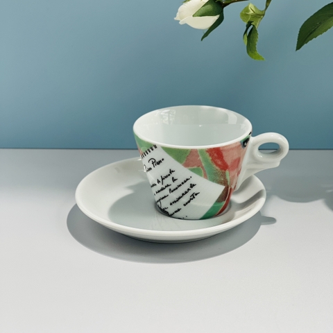 Bộ Ly sứ Ancap Cappuccino Passerella Italiana Sogg.7, 180ml