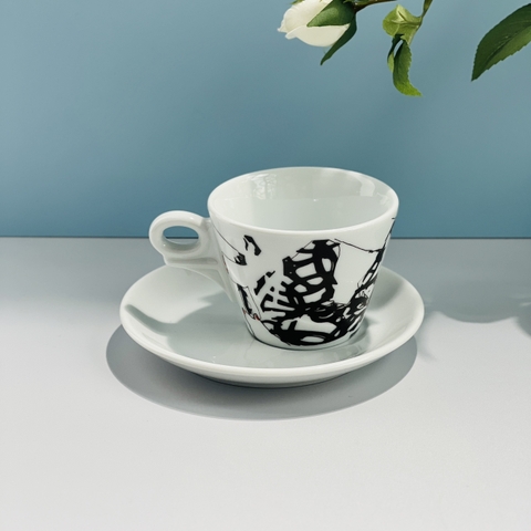 Bộ Ly sứ Ancap Cappuccino Passerella Italiana Sogg.8, 180ml