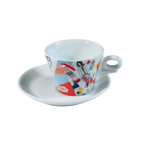 Bộ Ly sứ Ancap Cappuccino Passerella Italiana Sogg.9, 180ml