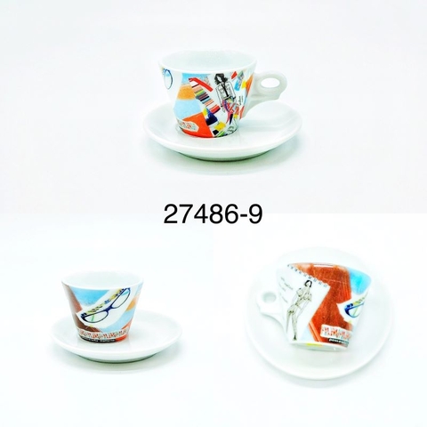 Bộ Ly sứ Ancap Cappuccino Passerella Italiana Sogg.9, 180ml